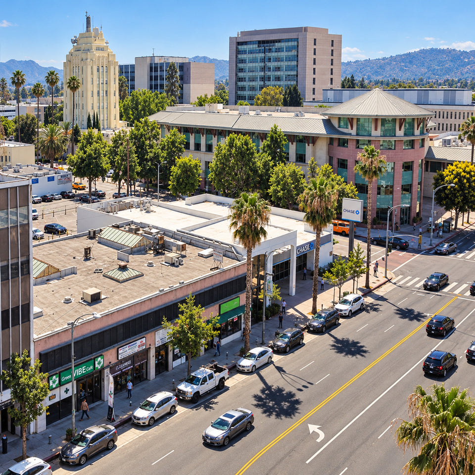 Van Nuys Downtown Strip - Positive Electricians
